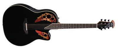 Ovation Pro Series Standard Elite E-Acoustic Guitar 2778AX-5, Black