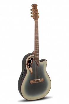 Adamas I E-Acoustic Guitar 2087GT-7, Reverse Beige Burst w/case