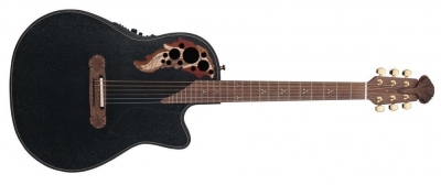 Adamas I E-Acoustic Guitar 2087GT-5, Black w/case