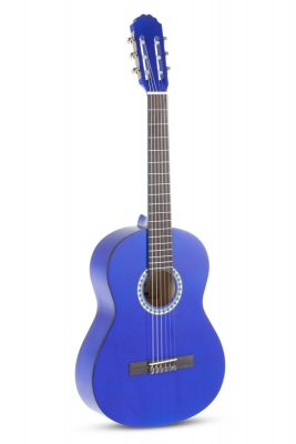 GEWA Basic Classical Guitar 3/4 Transparent Blue