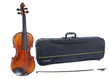 GEWA Violin, Ostenbach VL3, 3/4, w/o Setup, Oblong Case &amp; Carbon Bow